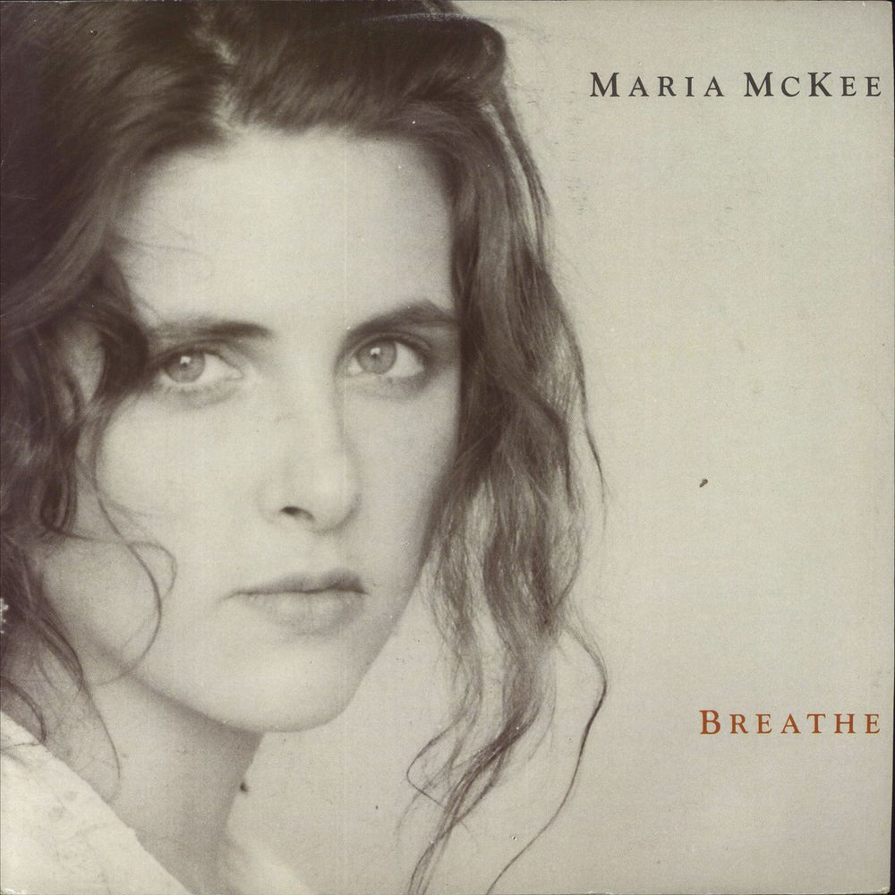 Maria McKee Breathe UK 12" vinyl single (12 inch record / Maxi-single) GFST1