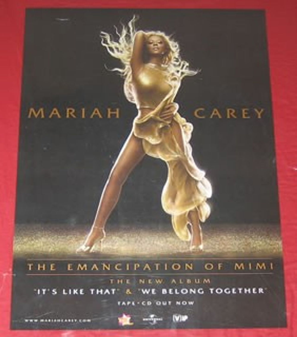 Mariah Carey The Emancipation of Mimi  Thailand Promo poster 17 X 23