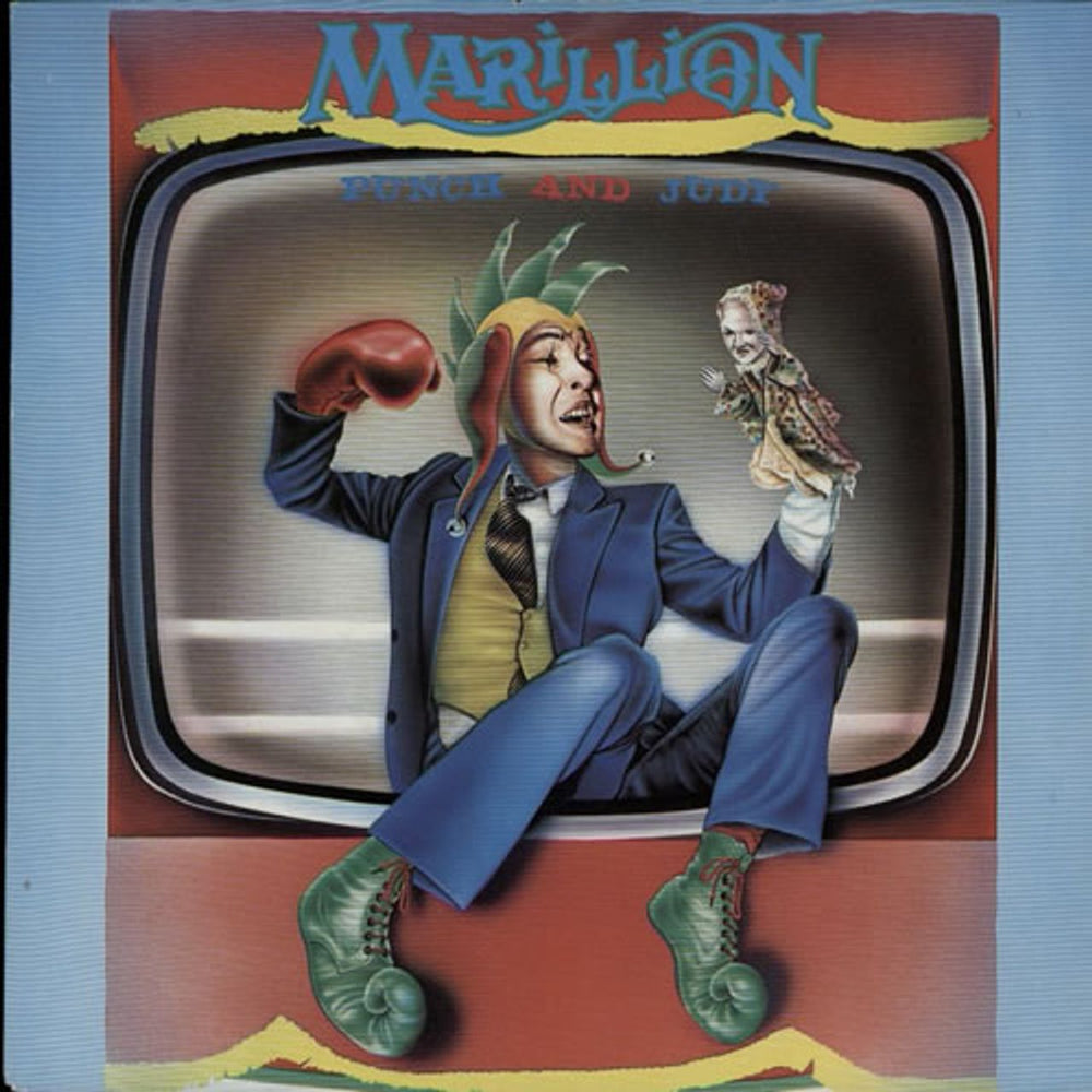 Marillion Punch And Judy - P/S UK 7" vinyl single (7 inch record / 45) MARIL1