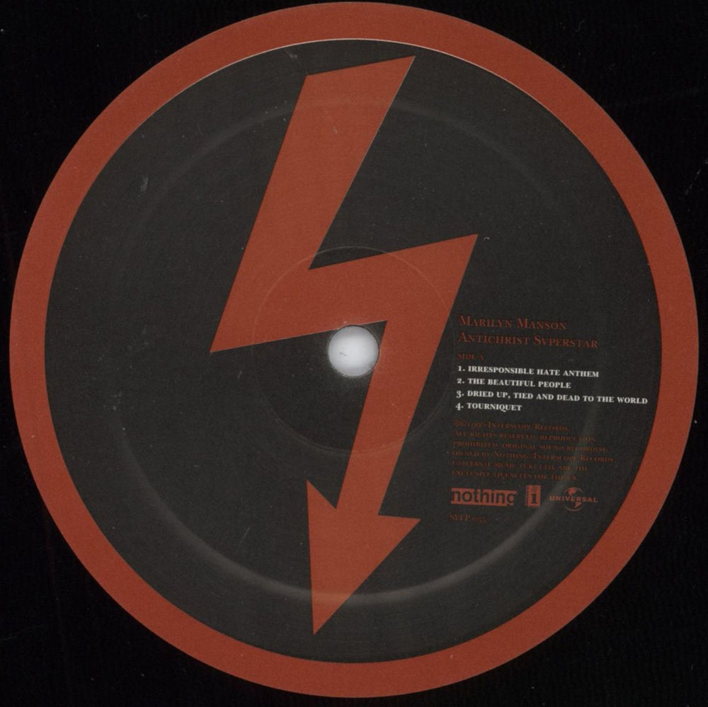 Marilyn Manson Antichrist Superstar - 180gram Virgin Vinyl UK 2-LP vinyl record set (Double LP Album) MYM2LAN799357