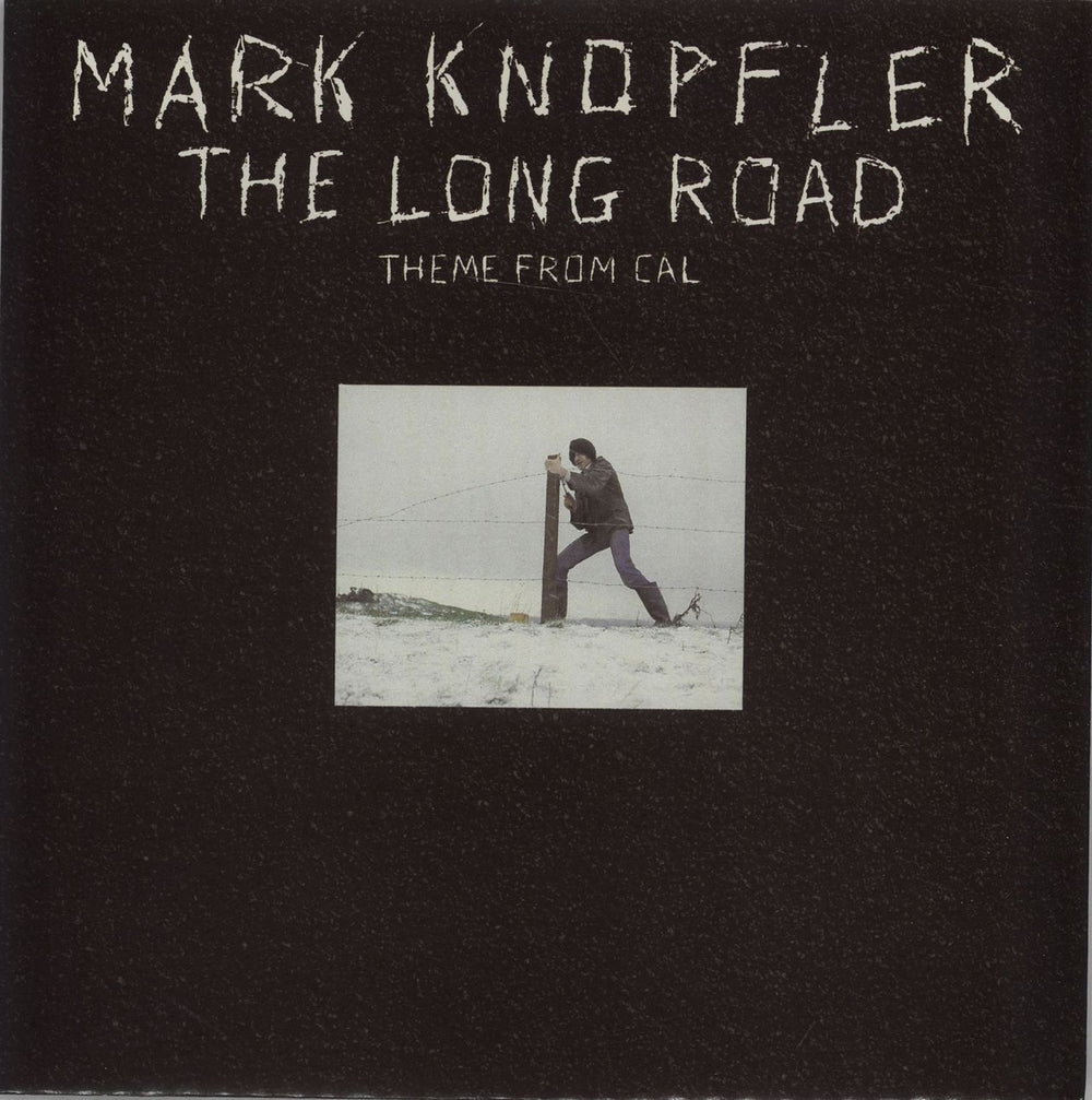 Mark Knopfler The Long Road UK 7" vinyl single (7 inch record / 45) DSTR8