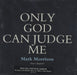 Mark Morrison Only God Can Judge Me UK CD single (CD5 / 5") 0630195392