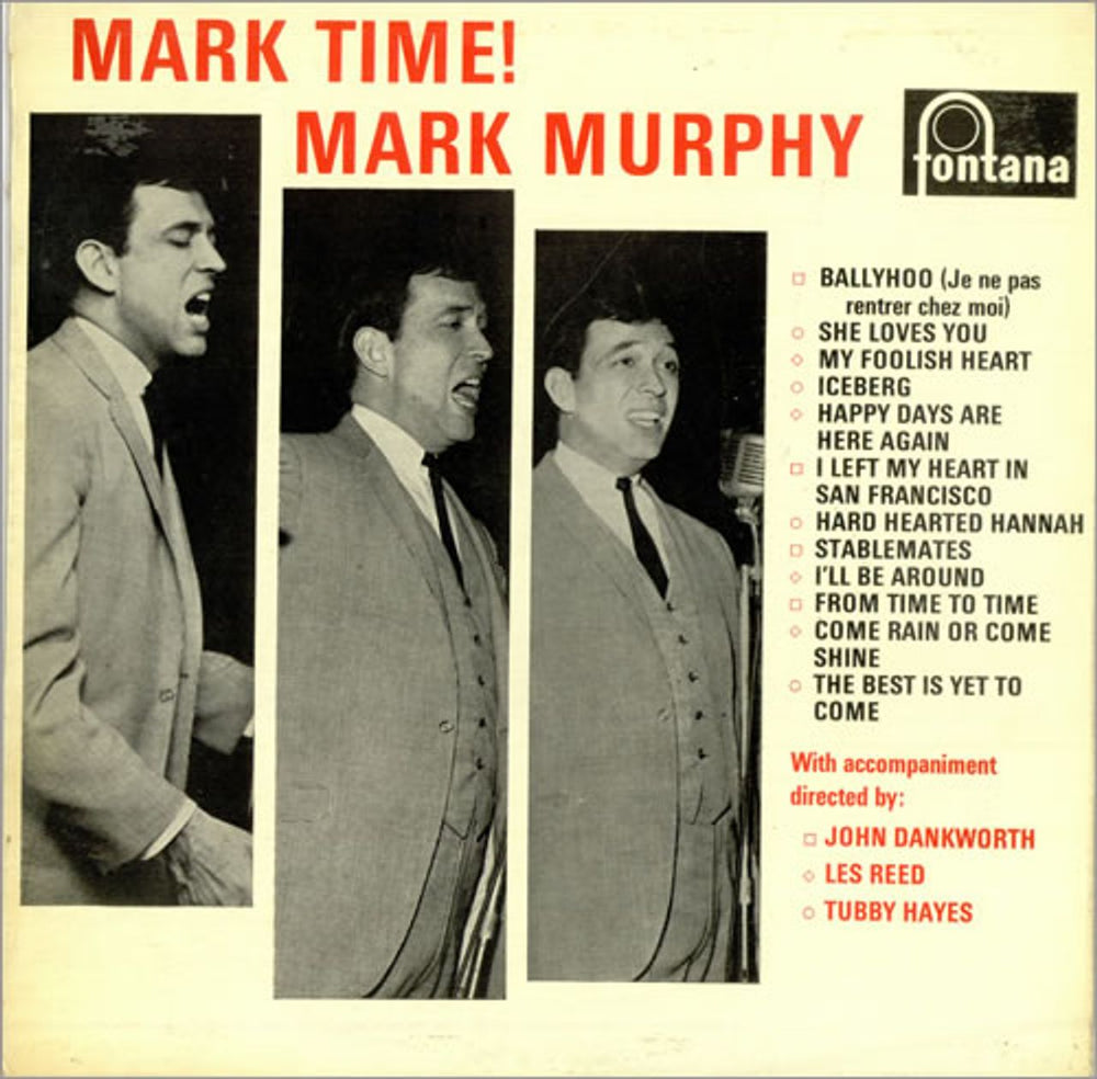 Mark Murphy Mark Time! UK vinyl LP album (LP record) TL5217