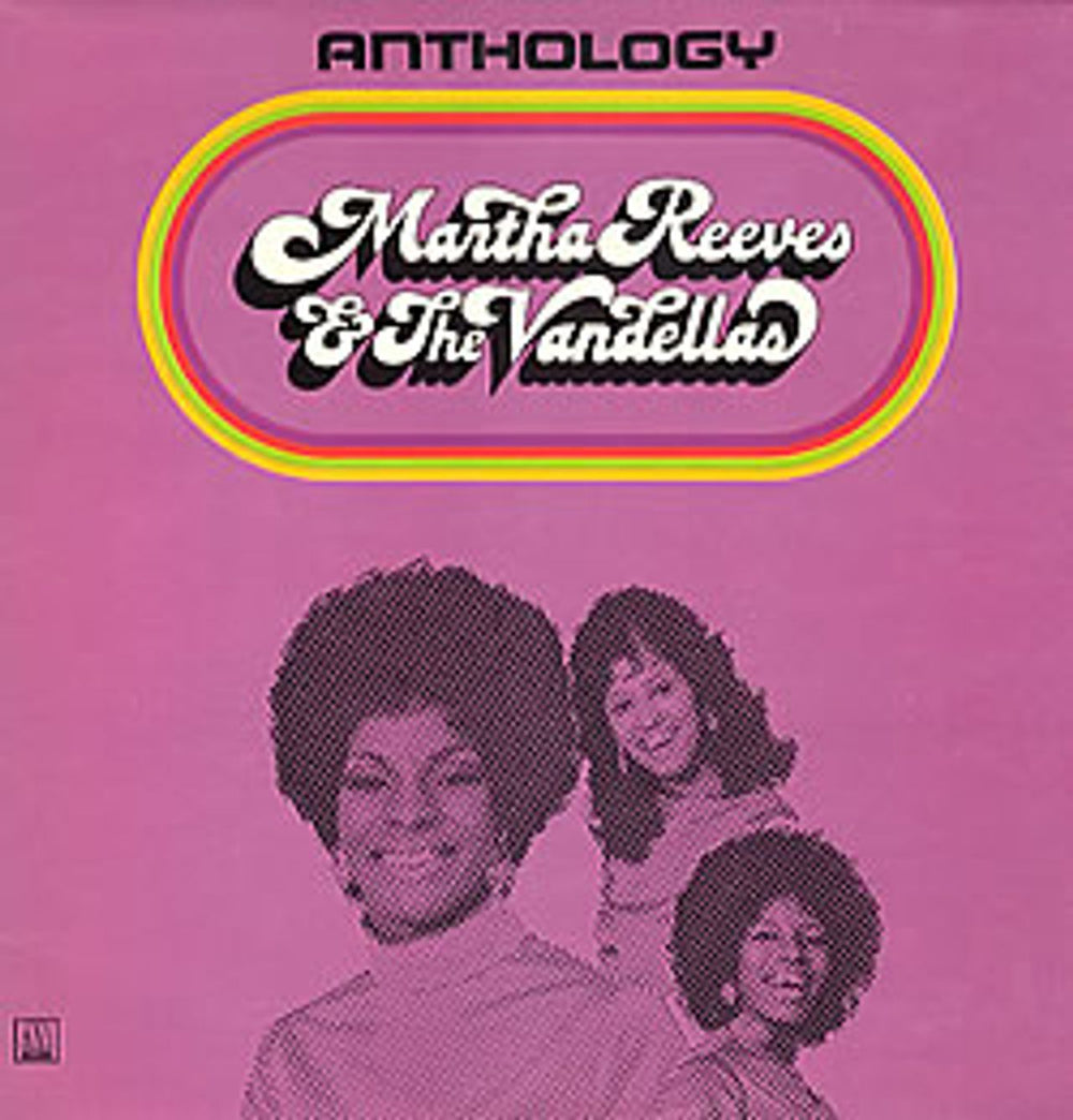 Martha Reeves & The Vandellas Anthology UK vinyl LP album (LP record) STML12060