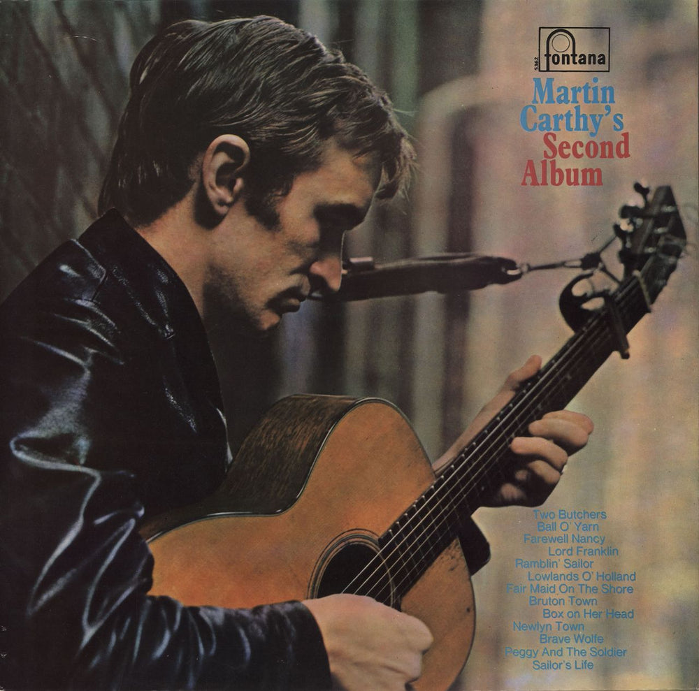 Martin Carthy Second Album UK vinyl LP album (LP record) STL5362