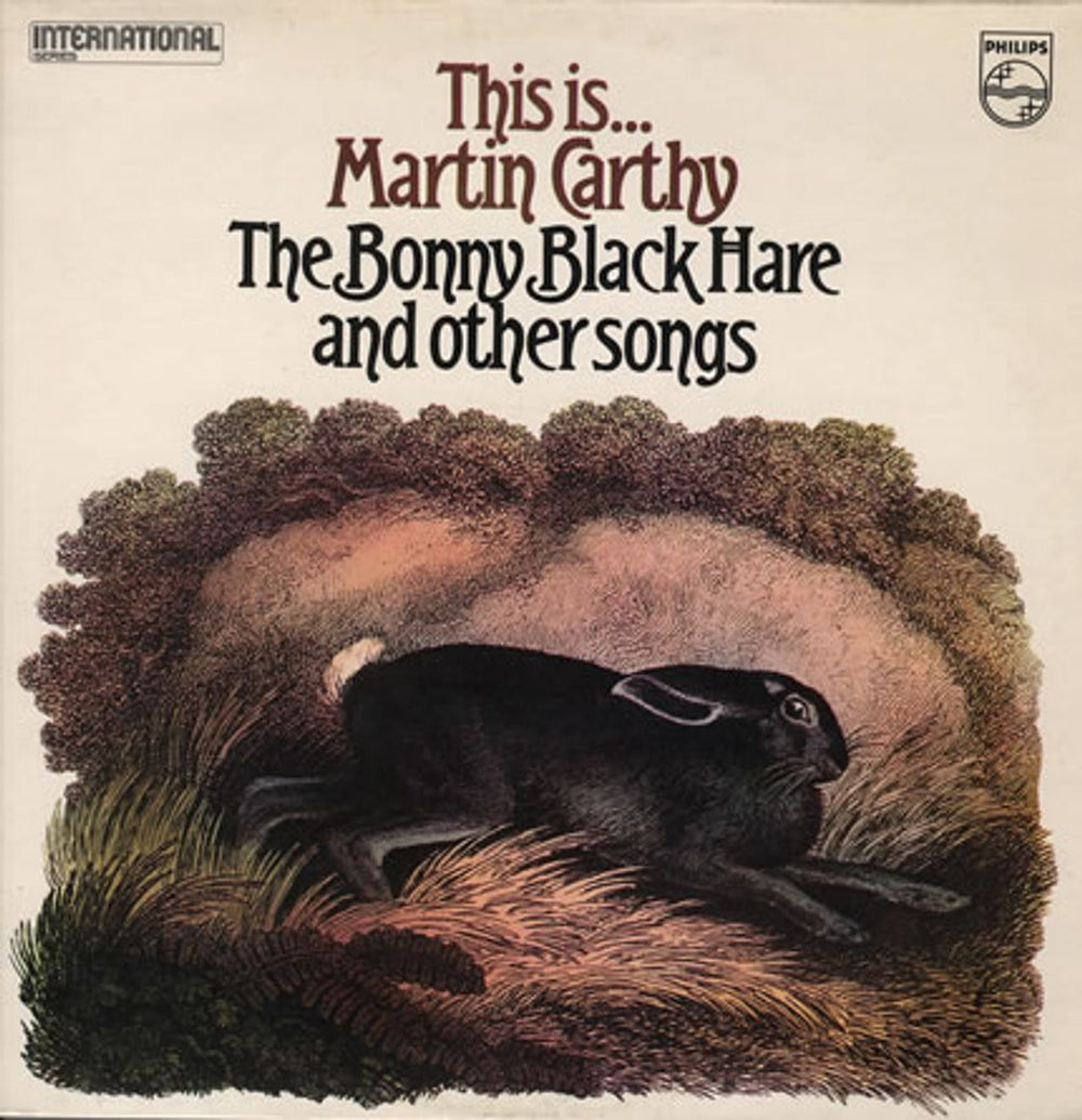 Martin Carthy The Bonny Black Hare And Other Songs UK vinyl LP album (LP record) 6382022