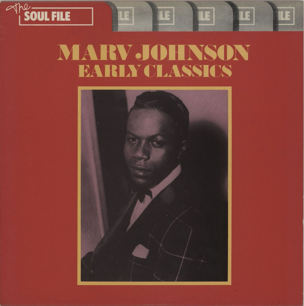 Marv Johnson Early Classics UK vinyl LP album (LP record) LBR1008