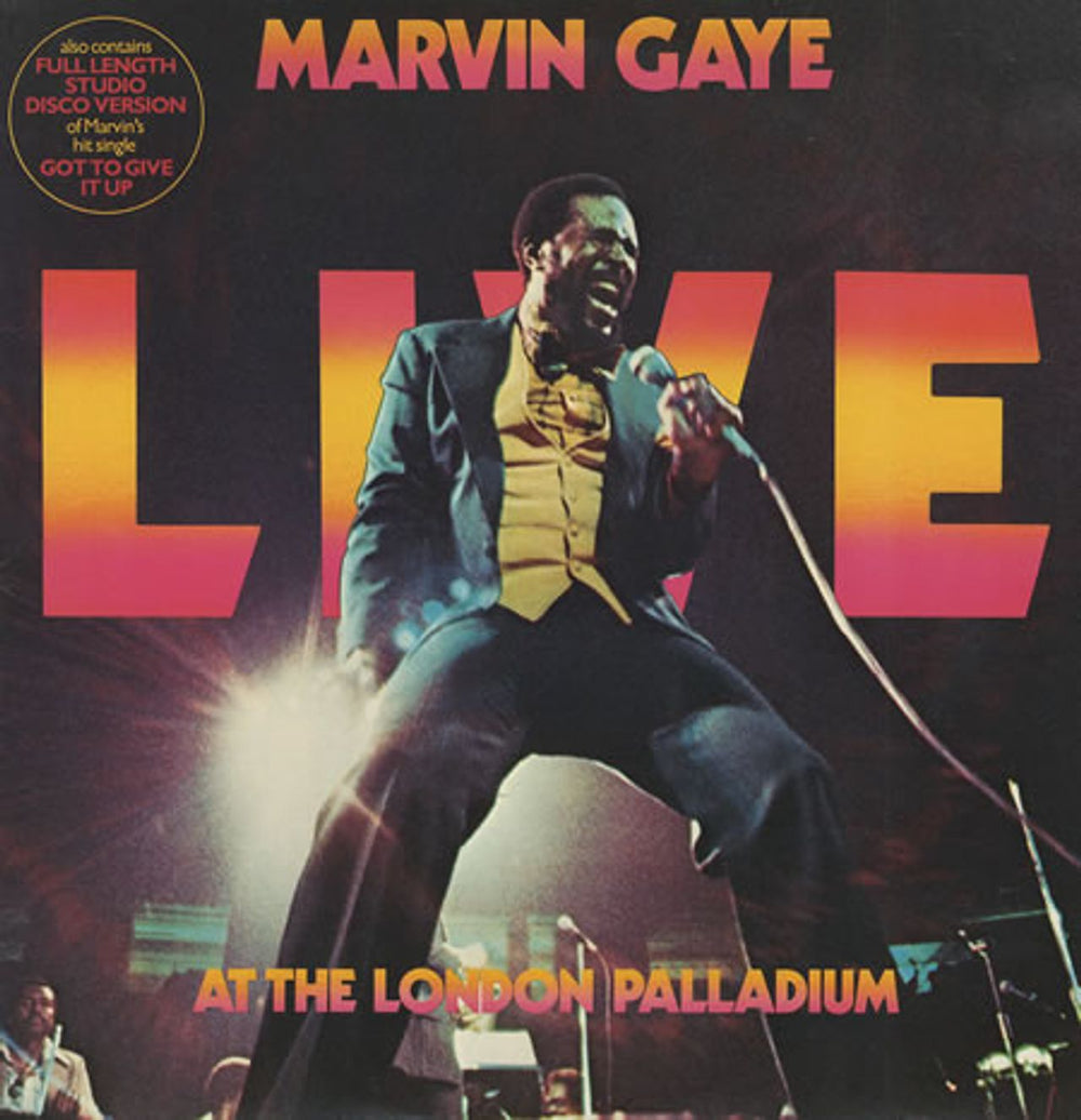 Marvin Gaye Live At The London Palladium - Test Pressing UK 2-LP vinyl record set (Double LP Album) TMSP6006