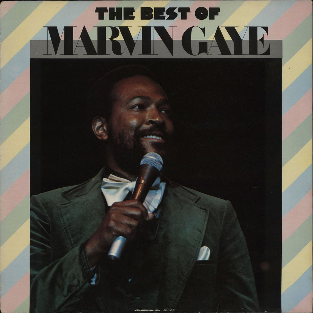 Marvin Gaye The Best Of Marvin Gaye UK vinyl LP album (LP record) STML12042