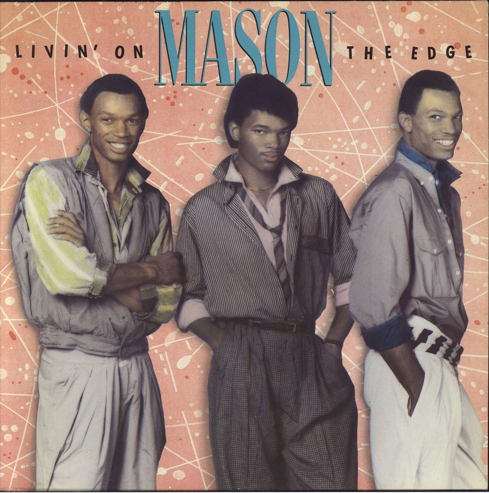 Mason Livin' On The Edge German vinyl LP album (LP record) 960472-1