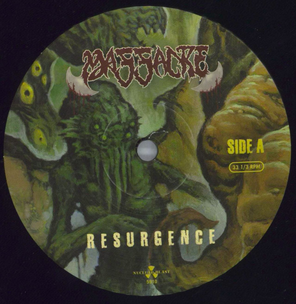 Massacre Resurgence - Shrink German vinyl LP album (LP record) 155LPRE820108