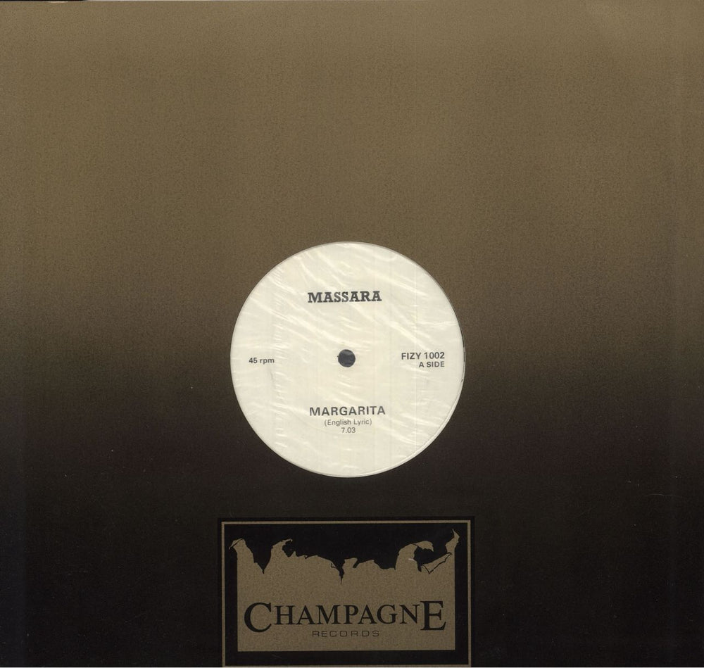 Massara Margarita (Mamma, Oh Mamma) UK Promo 12" vinyl single (12 inch record / Maxi-single) FIZY1002