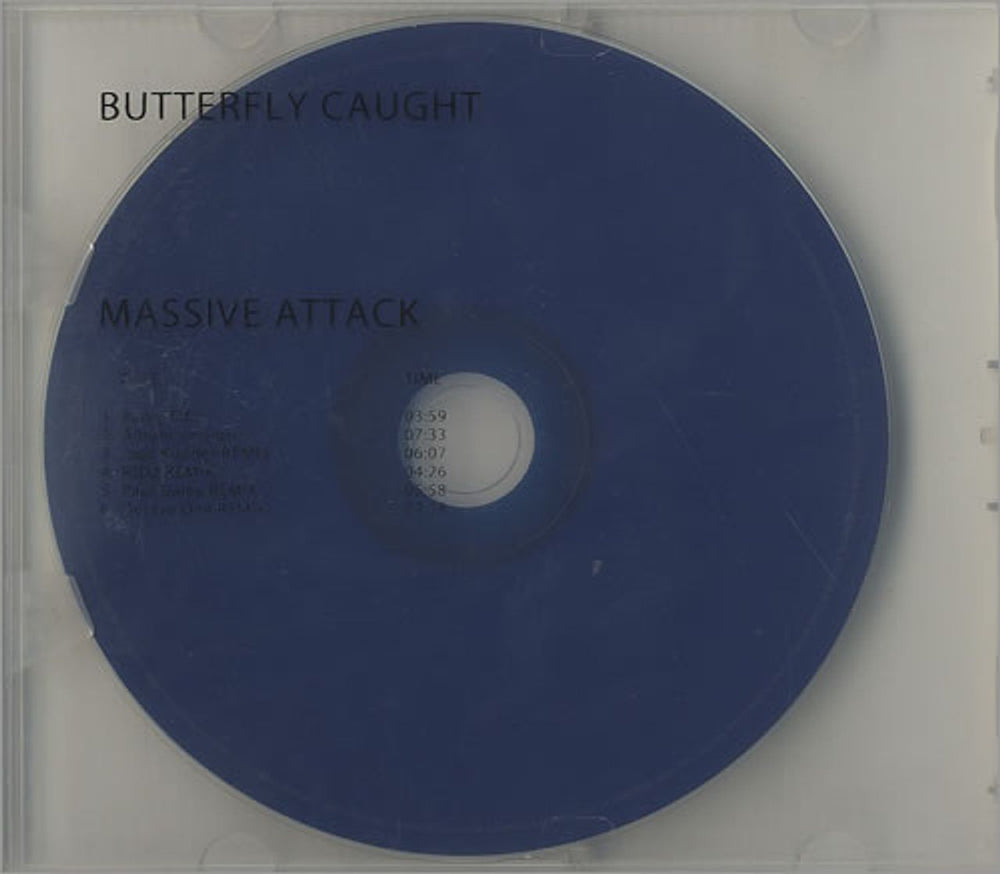 Massive Attack Butterfly Caught UK Promo CD single (CD5 / 5") VSCDJ1853