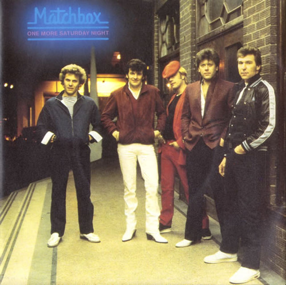 Matchbox One More Saturday Night UK 7" vinyl single (7 inch record / 45) MAG223