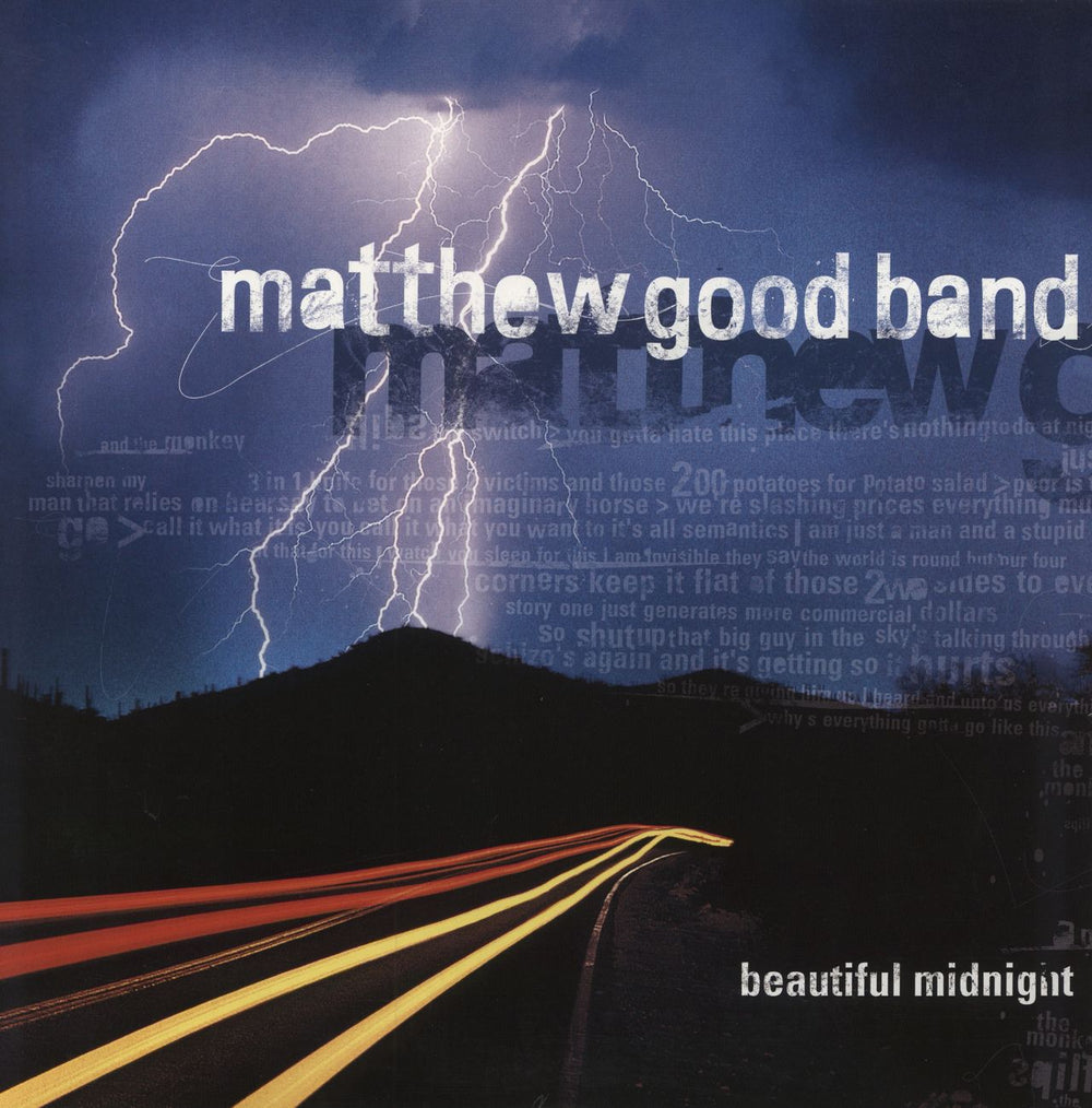 Matthew Good Beautiful Midnight: Remastered - 150gram Vinyl UK 2-LP vinyl record set (Double LP Album) 4752347