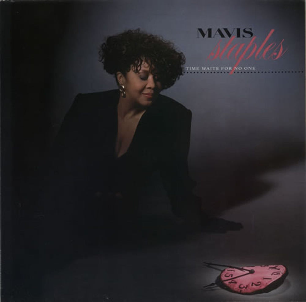 Mavis Staples Time Waits For No One UK vinyl LP album (LP record) 925798-1