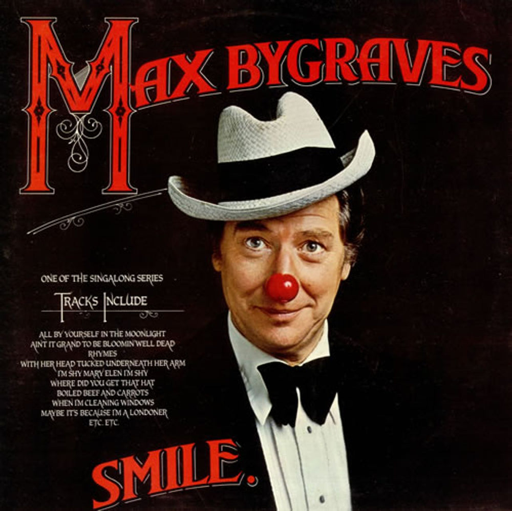 Max Bygraves Smile UK vinyl LP album (LP record) NSPL18502