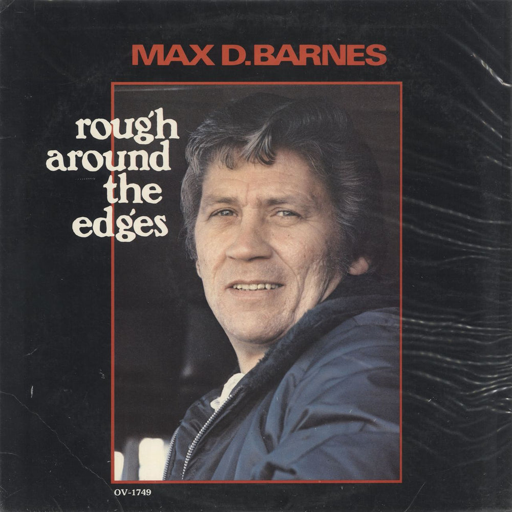 Max D Barnes Rough Around The edges US vinyl LP album (LP record) OV-1749