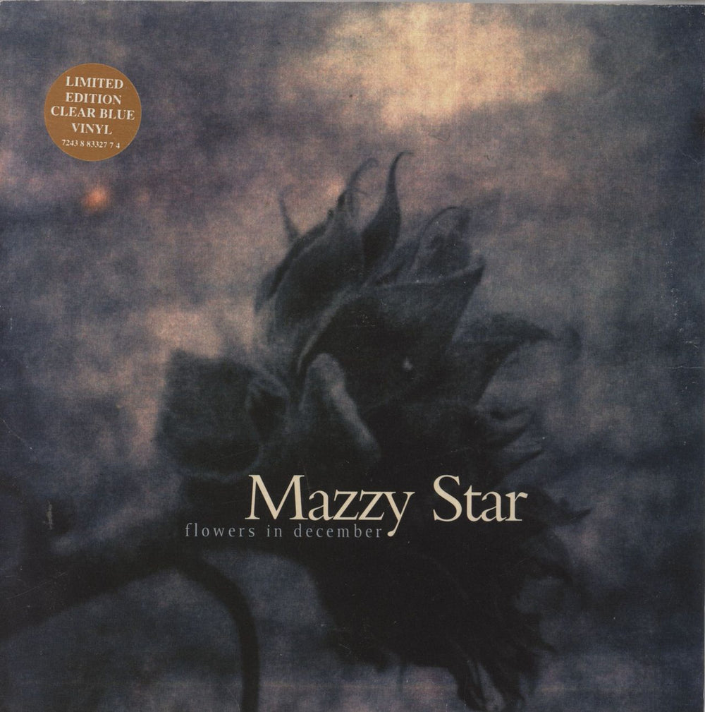 Mazzy Star Flowers In December - Blue Vinyl - EX UK 7" vinyl single (7 inch record / 45) CL781