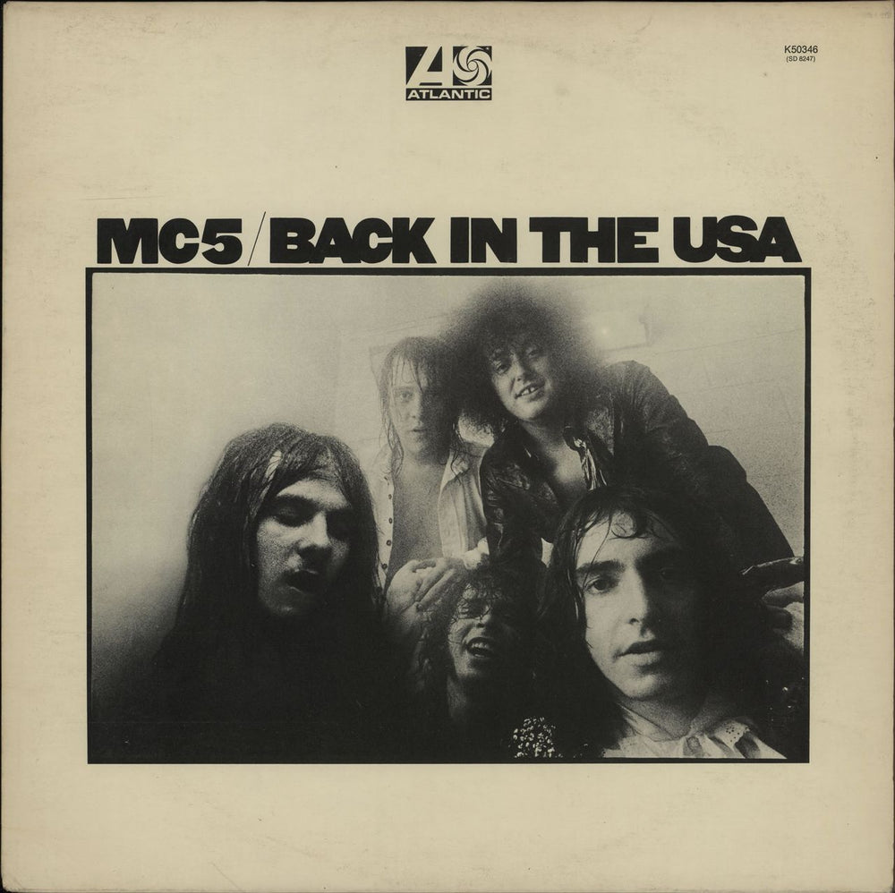 MC5 Back In The USA UK vinyl LP album (LP record) K50346