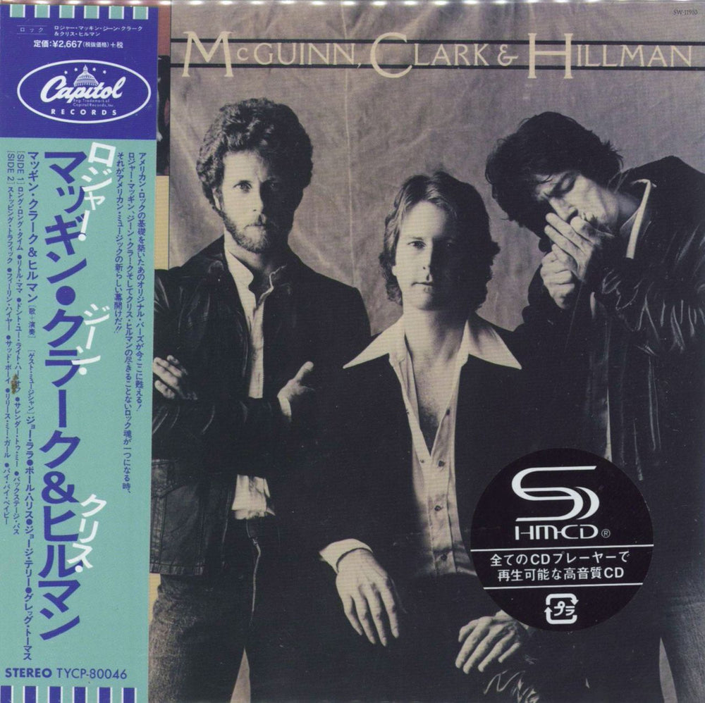 McGuinn, Clark & Hillman McGuinn, Clark & Hillman Japanese Promo SHM CD TYCP-80046