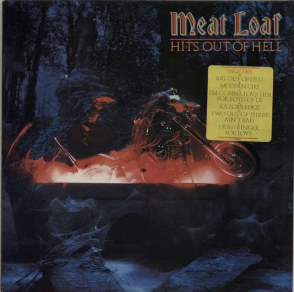 Meat Loaf Hits Out Of Hell Dutch vinyl LP album (LP record) EPC26156