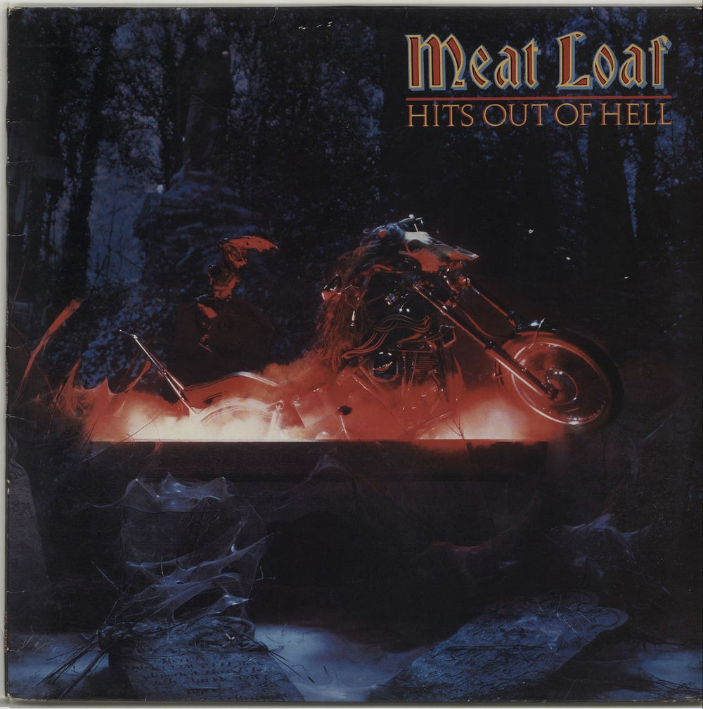 Meat Loaf Hits Out Of Hell UK vinyl LP album (LP record) EPC26156