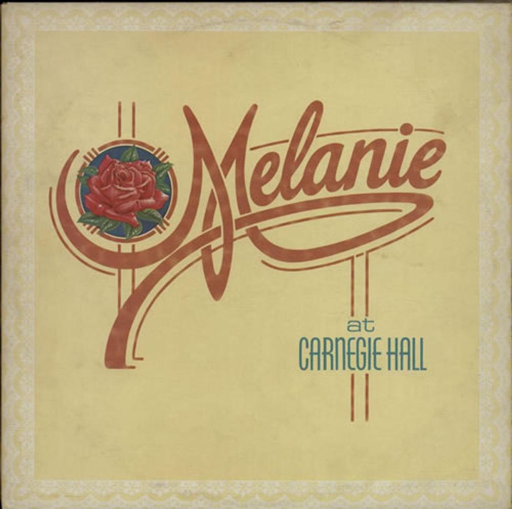 Melanie At Carnegie Hall UK 2-LP vinyl record set (Double LP Album) NHSP301