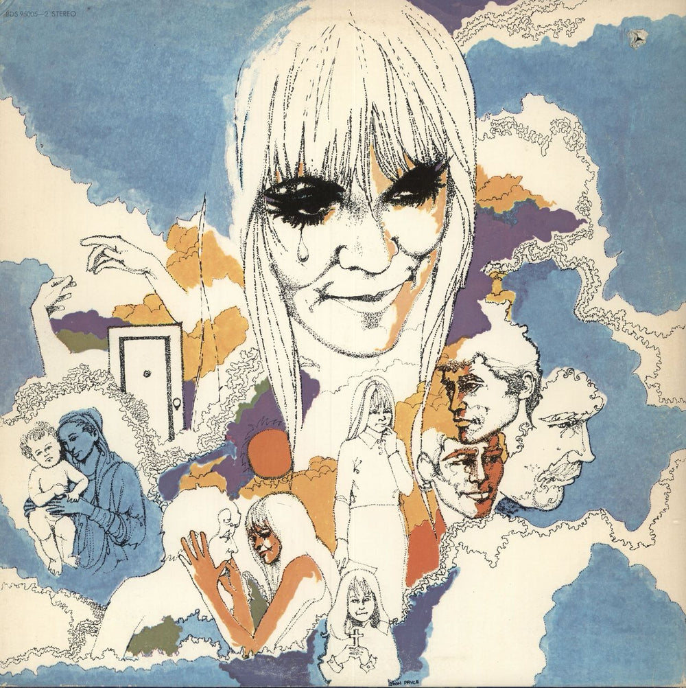 Melanie The Four Sides Of Melanie - Cube Sleeve US 2-LP vinyl record set (Double LP Album)