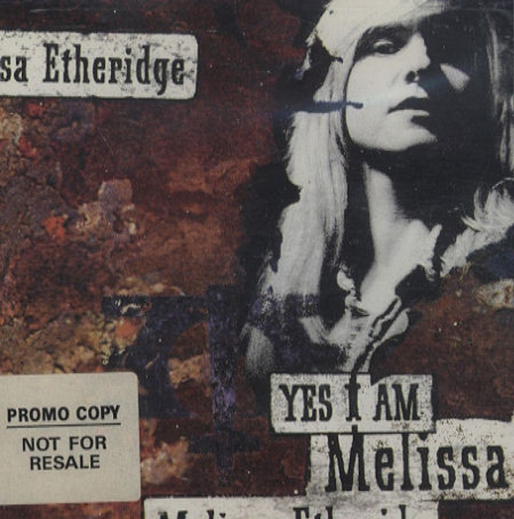 Melissa Etheridge Yes I Am UK Promo CD album (CDLP) CID8010