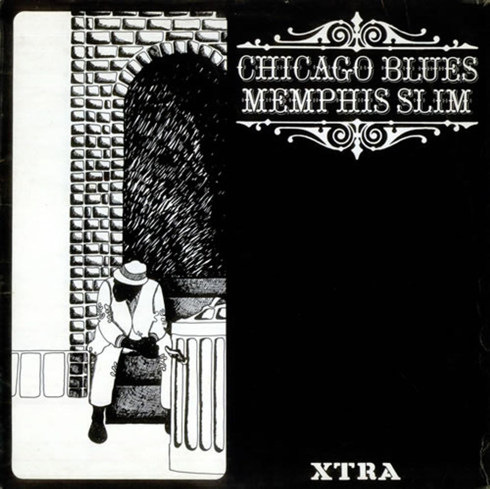 Memphis Slim Chicago Blues UK vinyl LP album (LP record) XTRA1085