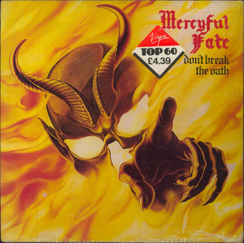 Mercyful Fate Don't Break The Oath - Shrink UK vinyl LP album (LP record) MFN-28