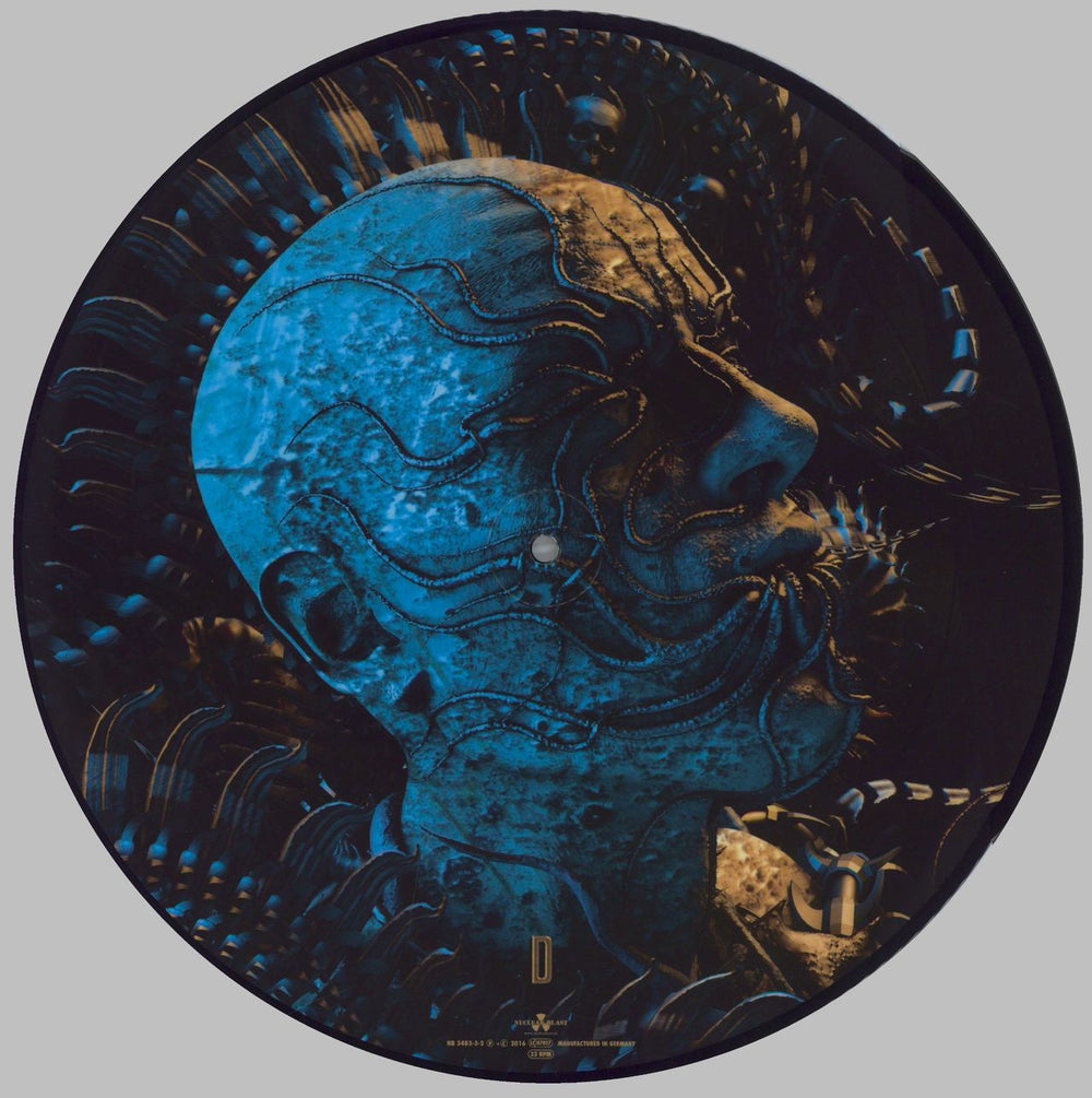 Meshuggah The Violent Sleep of Reason German picture disc LP (vinyl picture disc album) Deleted