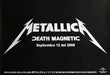 Metallica Death Magnetic Colombian Promo poster INSTORE POSTER