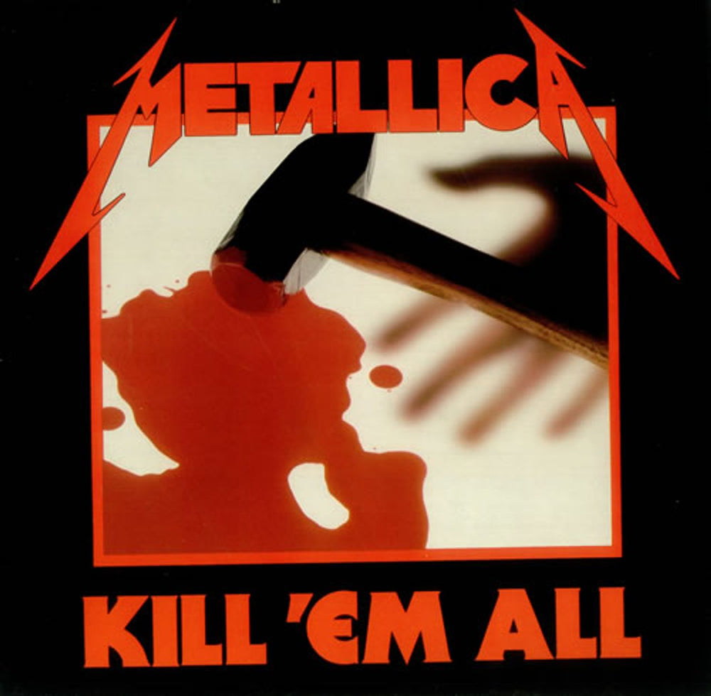 Metallica Kill 'Em All - EX UK vinyl LP album (LP record) MFN7