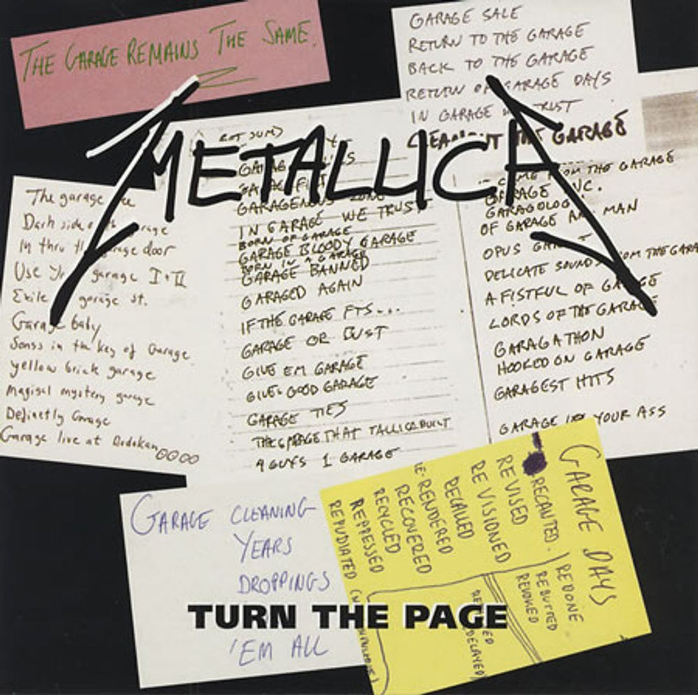 Metallica Turn The Page US Promo CD single (CD5 / 5") PRCD1226-2