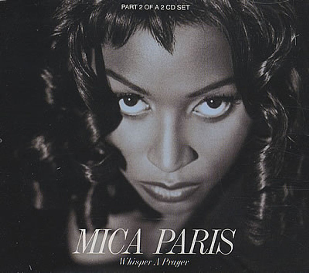 Mica Paris Whisper A Prayer UK CD single (CD5 / 5") BRCDX287