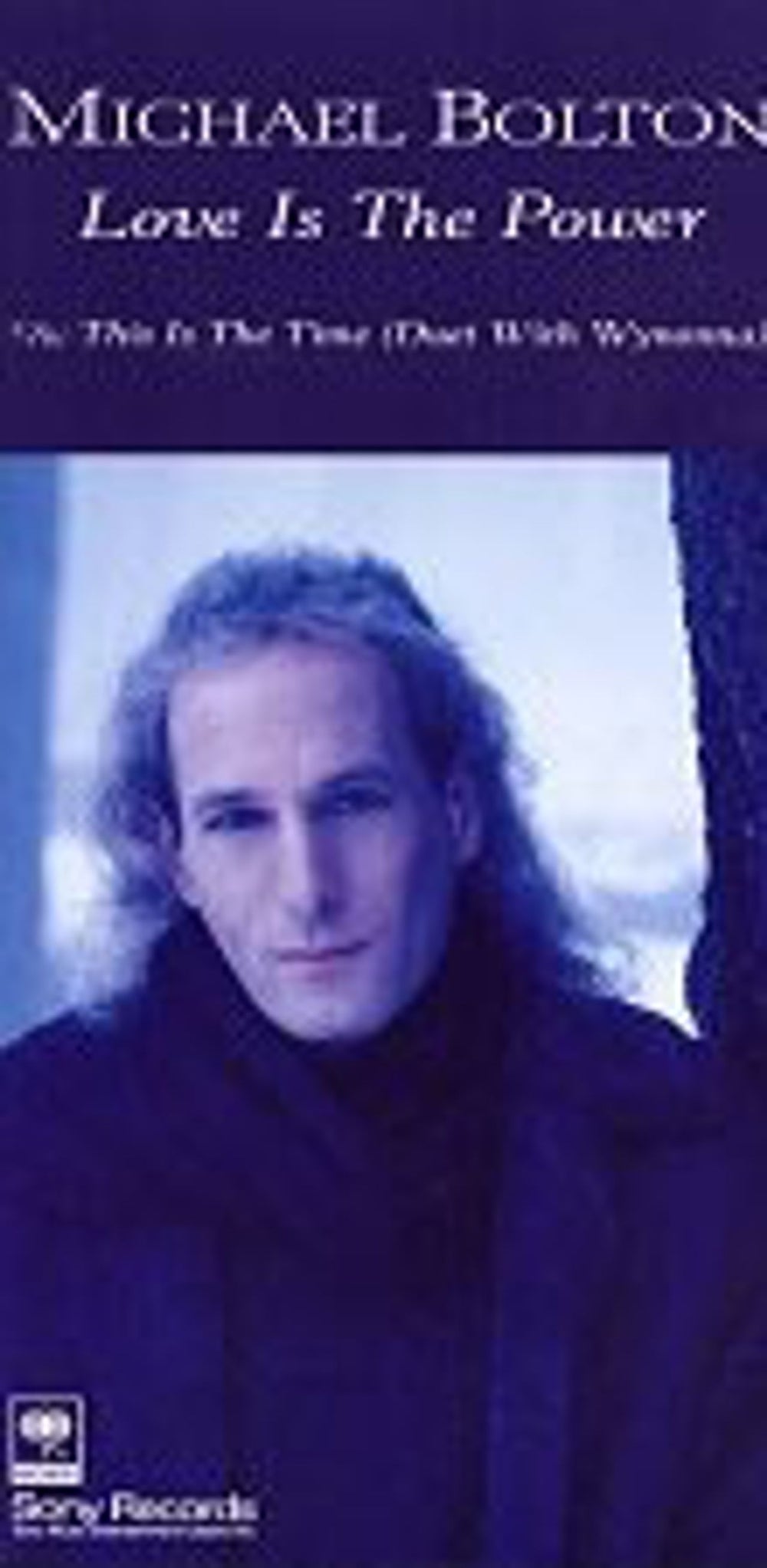 Michael Bolton Love Is The Power Japanese Promo 3" CD single (CD3) SRDS-8325