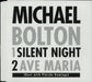 Michael Bolton Silent Night German Promo CD single (CD5 / 5") COL4850193