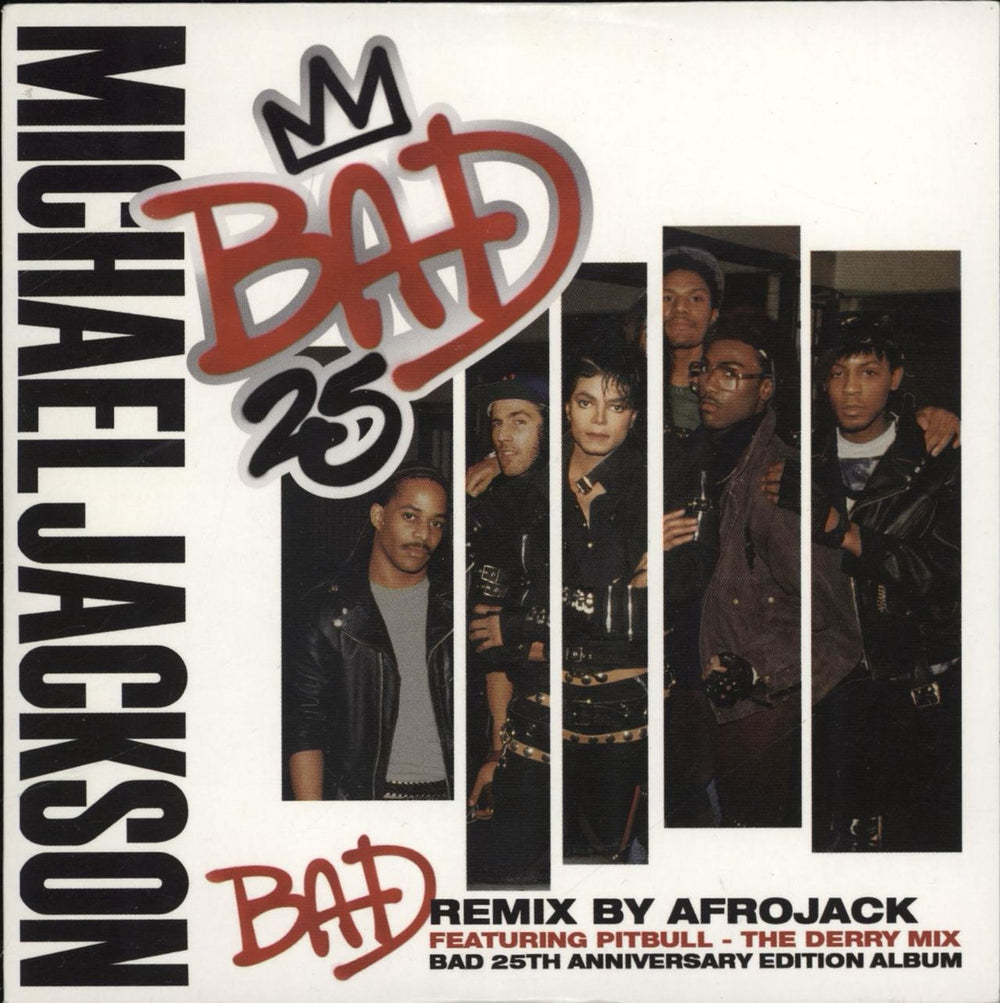 Michael Jackson Bad - The Derry Mix UK CD single (CD5 / 5") 88725495602