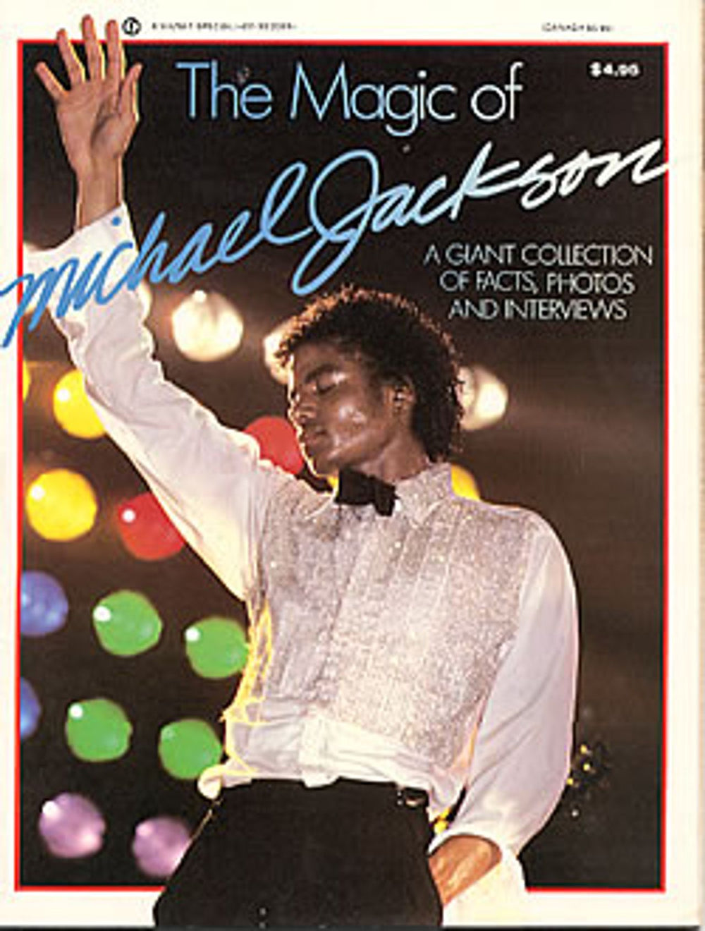 Michael Jackson The Magic Of Michael Jackson US book SOFTBACK BOOK