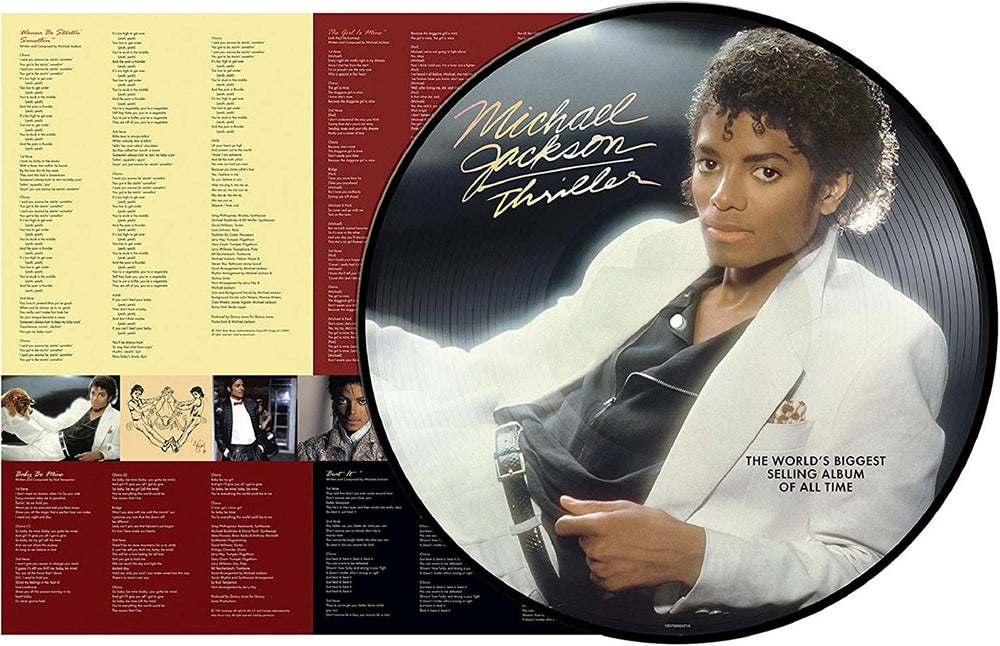 Michael Jackson Thriller - Picture Disc Edition UK picture disc LP (vinyl picture disc album)