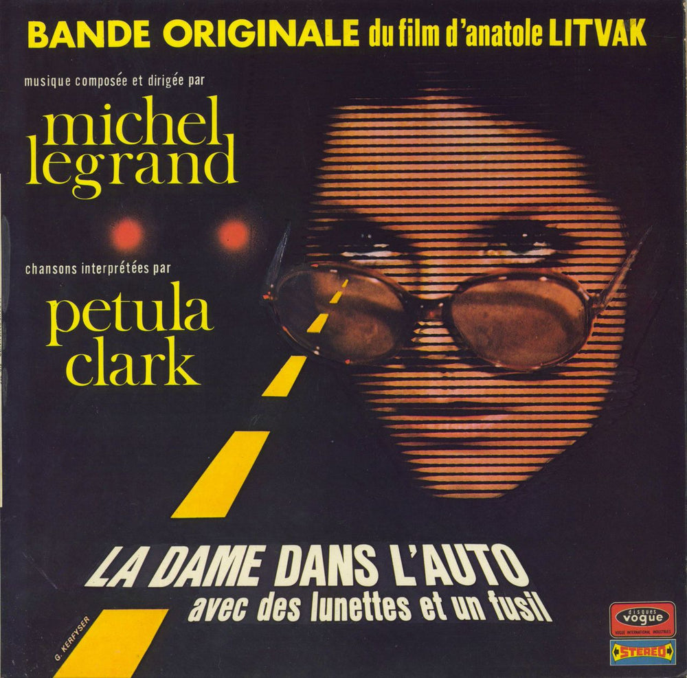 Michel Legrand La Dame Dans L'Auto Avec Des Lunettes Et Un Fusil (The Lady In The Car With Glasses And A Gun) French vinyl LP album (LP record) SLD.755