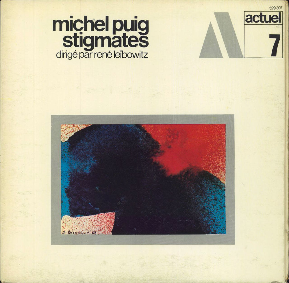 Michel Puig  Stigmates French vinyl LP album (LP record) 529.307