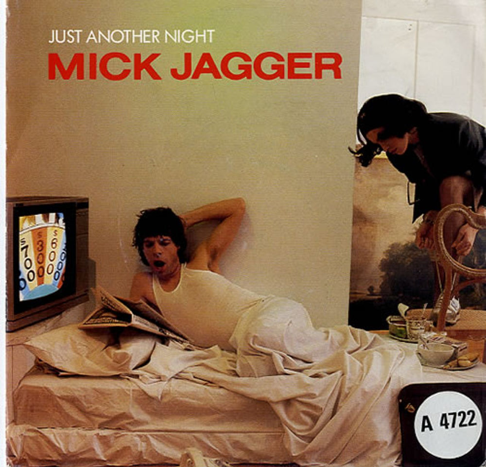 Mick Jagger Just Another Night Dutch 7" vinyl single (7 inch record / 45) A-4722