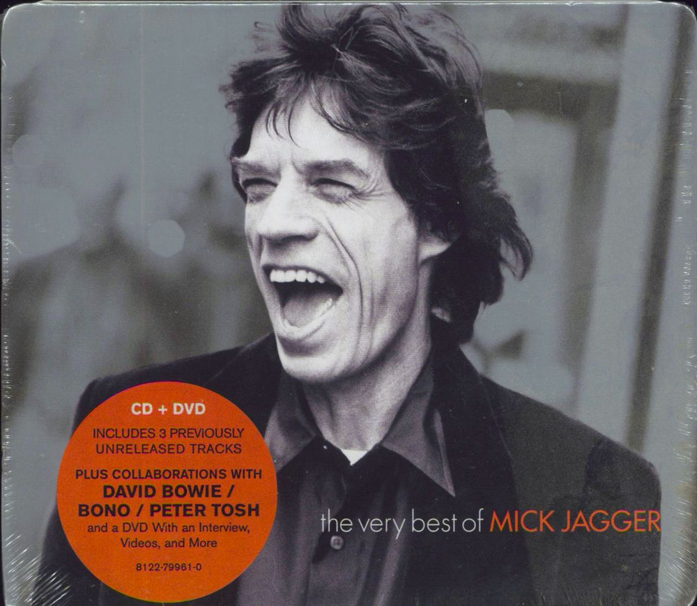 Mick Jagger The Very Best Of - Sealed UK 2-disc CD/DVD set 8122799610