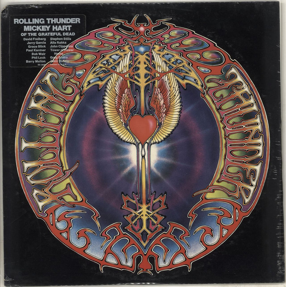 Mickey Hart Rolling Thunder - Sealed US vinyl LP album (LP record) BS2635