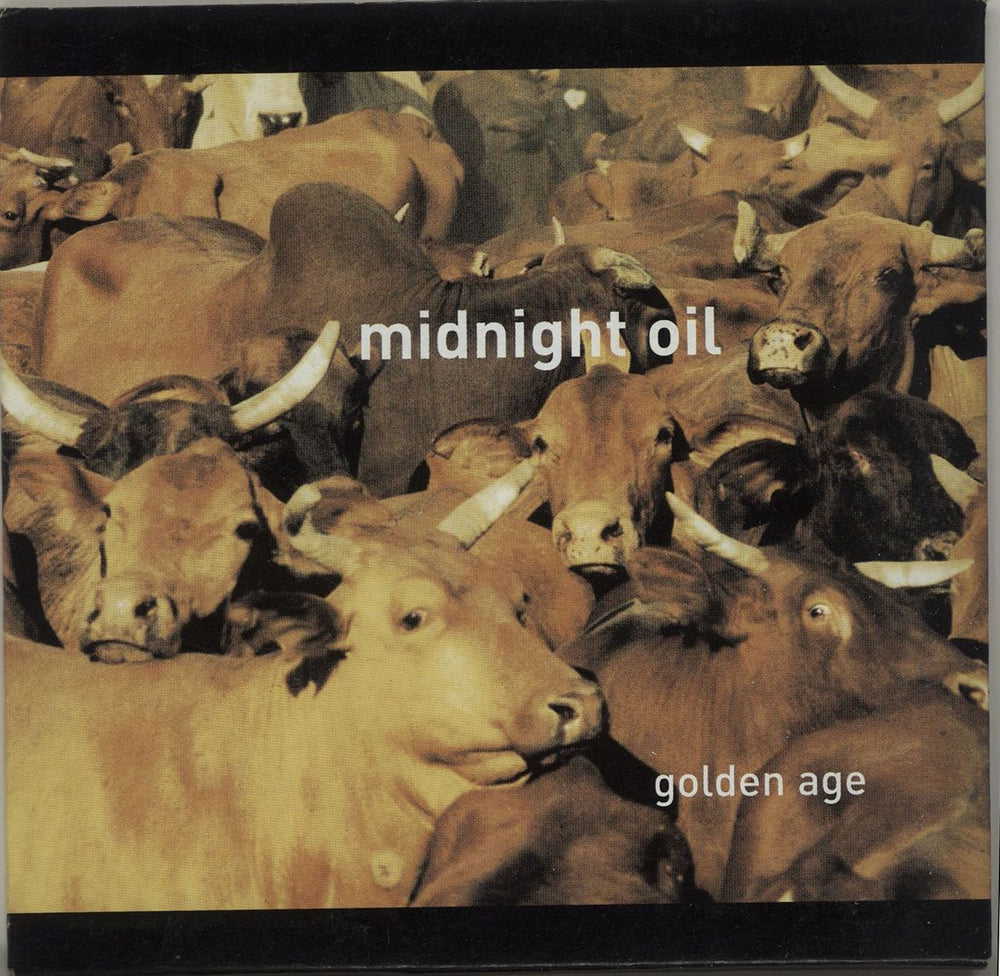 Midnight Oil Golden Age Australian Promo CD single (CD5 / 5") LIQ-12007-2