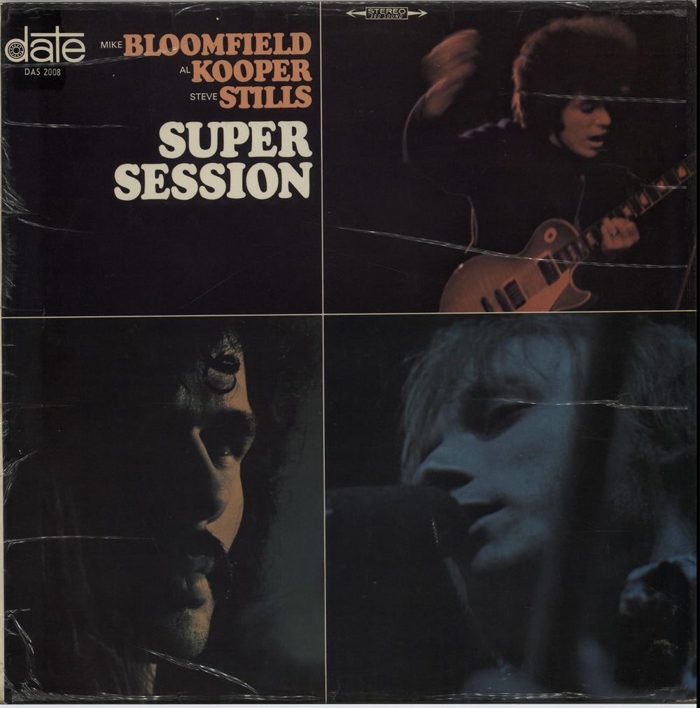 Mike Bloomfield & Al Kooper Super Session South African vinyl LP album (LP record) DAS2008