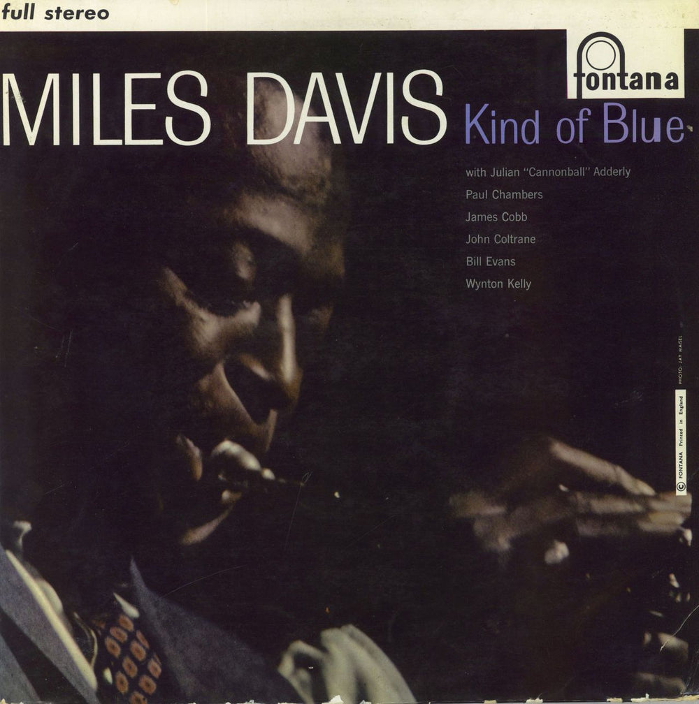 Miles Davis Kind Of Blue G/EX UK vinyl LP album (LP record) STFL513